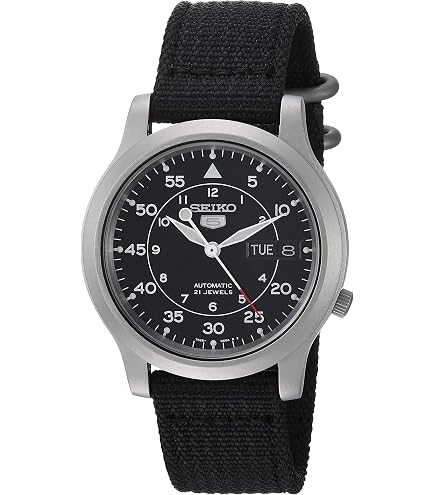 Amazon.com: Seiko Men's 5 Automatic Watch SNZG15K1 : Clothing
